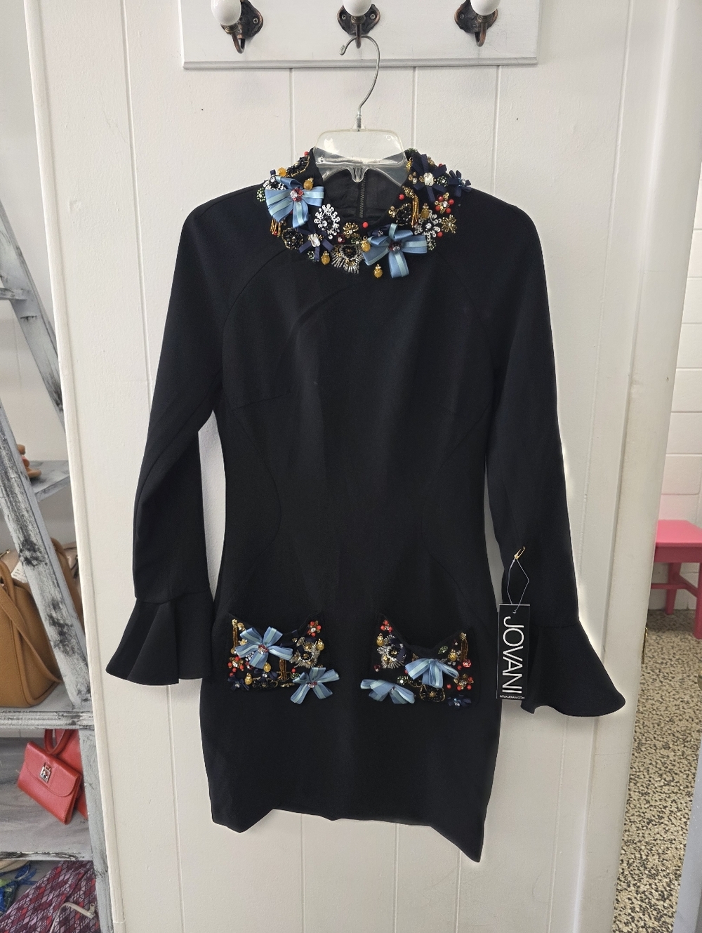 Nwt $670.00 Jovani Sz 8 Dress Cocktail Dress - Picture 2 of 9